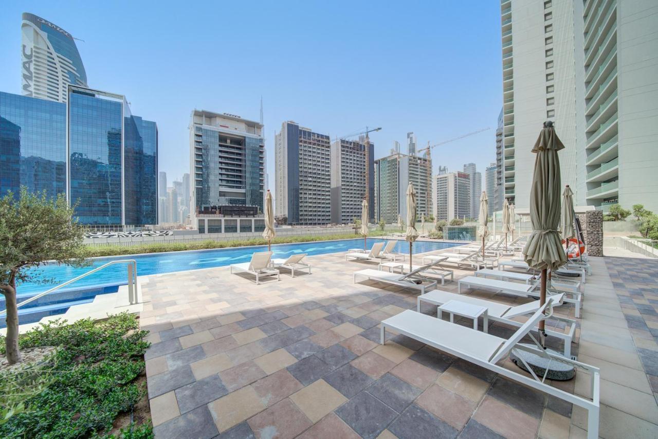 Elegant & Premium 1Bd W Burj Khalifa View! Lejlighed Dubai Eksteriør billede