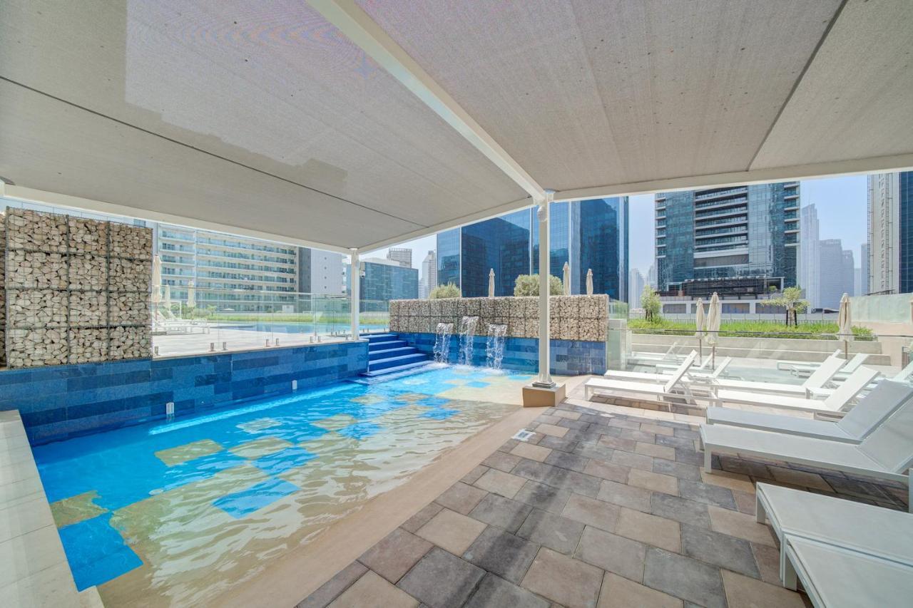 Elegant & Premium 1Bd W Burj Khalifa View! Lejlighed Dubai Eksteriør billede