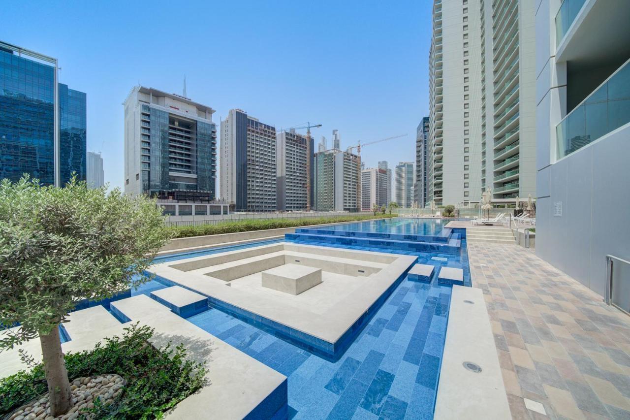 Elegant & Premium 1Bd W Burj Khalifa View! Lejlighed Dubai Eksteriør billede